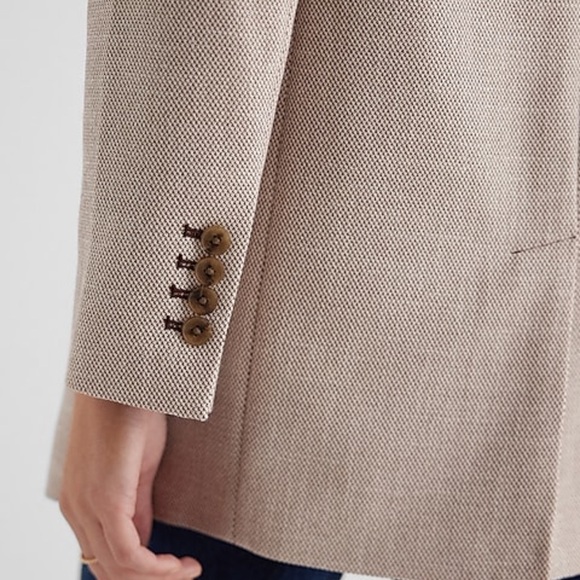 NWT Express Oversized Women’s Multicolor Blazer XS - Picture 5 of 6